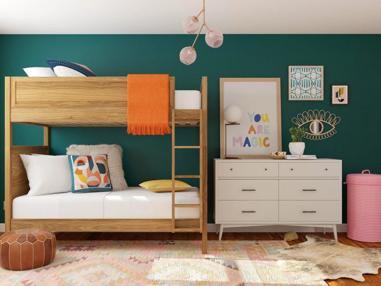 habitaciones infantiles madera