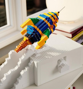Ikea y Lego se han unido para crear este divertido juego de almacenamiento