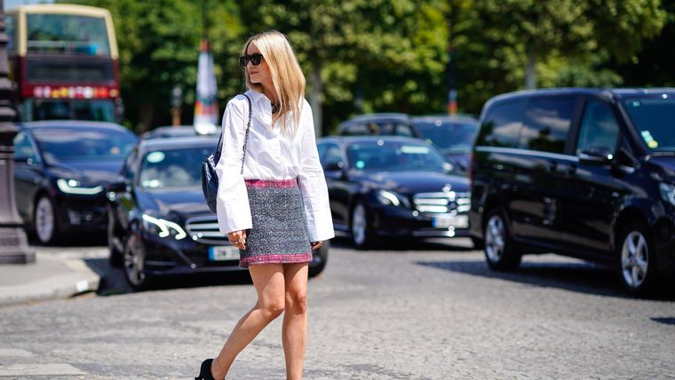la camisa blanca tendencia moda