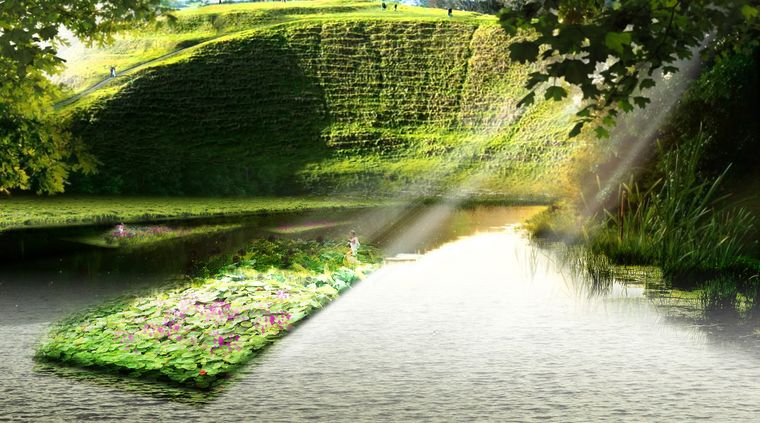 los jardines flotantes ideas