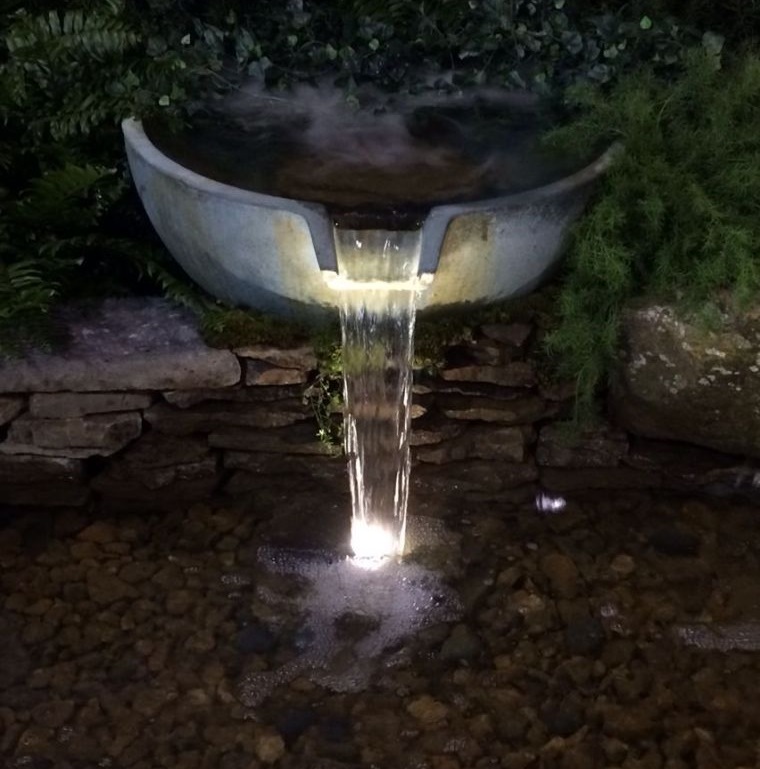 los jardines lunares agua