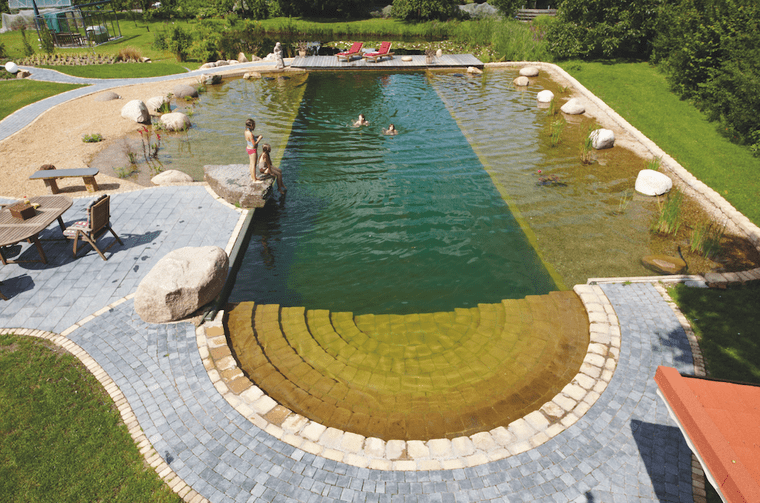 piscina natural diseño original