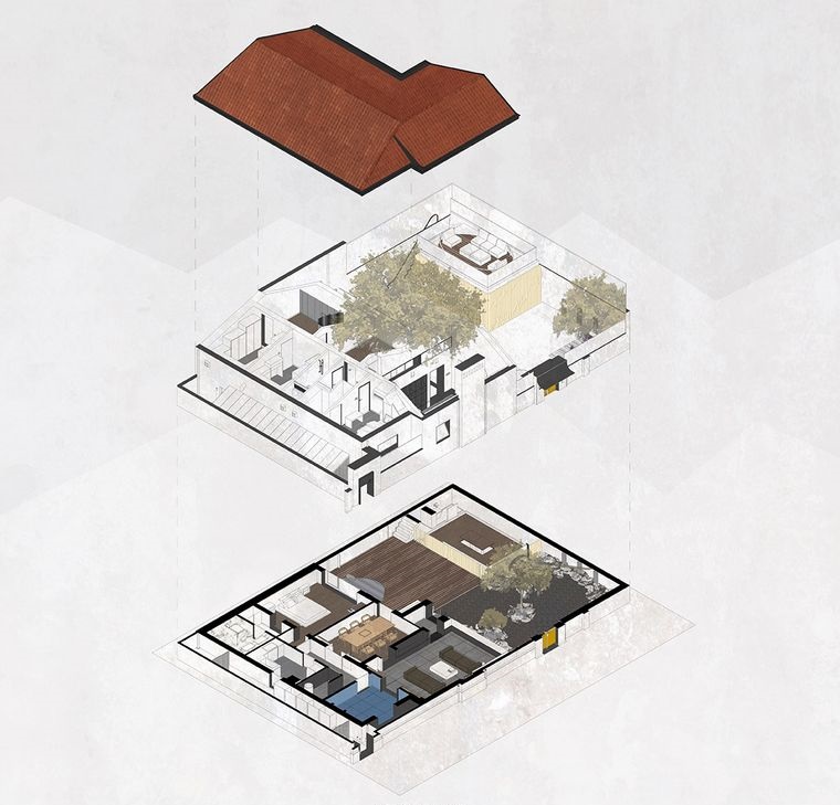 proyecto planos casa escondida