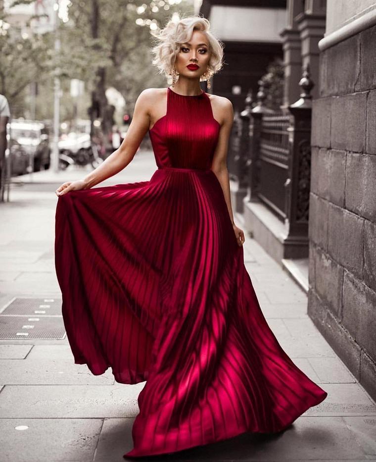 vestidos-de-noche-2020-ocasion-saten-rojo