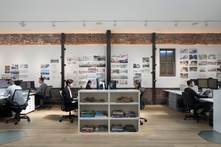 diseño de interiores oficinas abiertas
