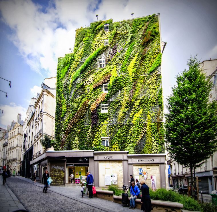 edificios ecológicos jardin aboukir