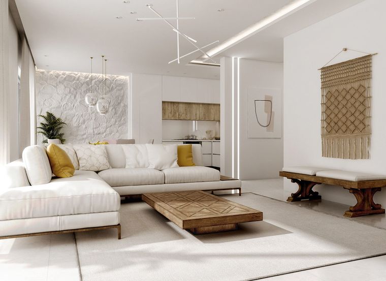 estilo mediterráneo muebles modernos