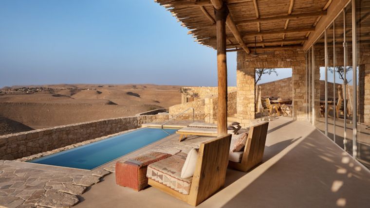 hoteles con encanto desierto israel