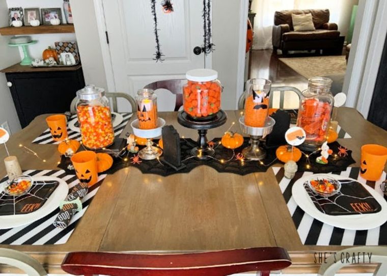 ideas para decorar halloween calabazas