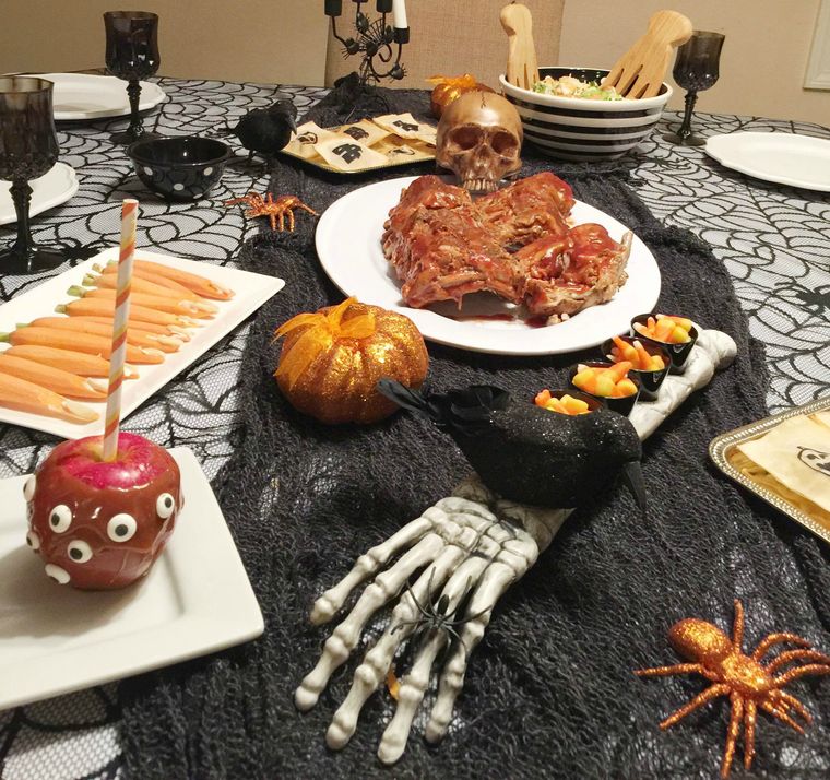 ideas para decorar halloween comida