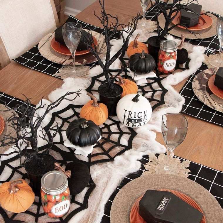 ideas para decorar mesa halloween