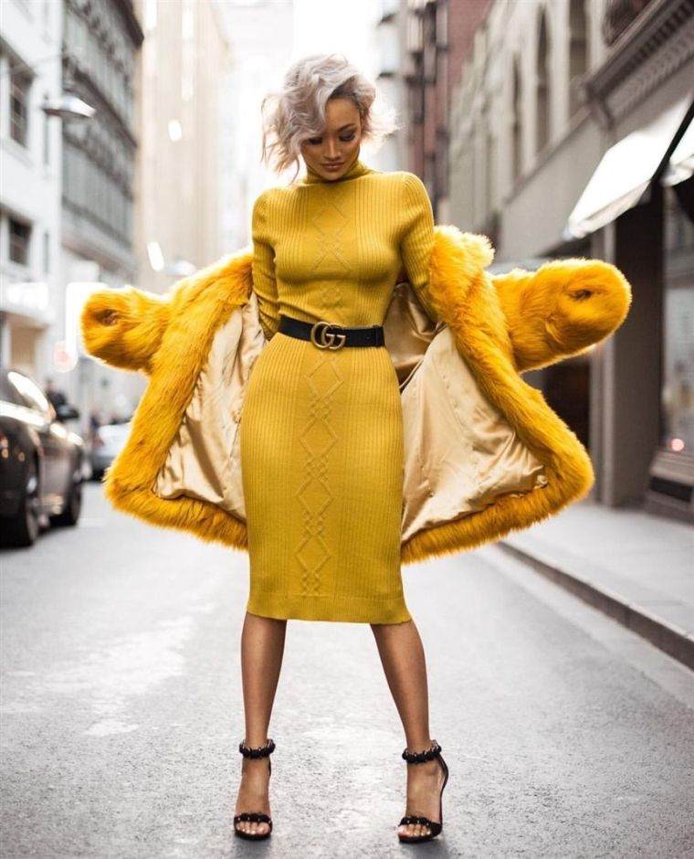 tonos-amarillo-vestido-abrigo