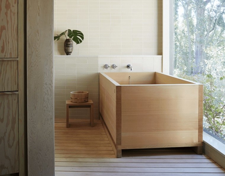 bañeras japonesas madera