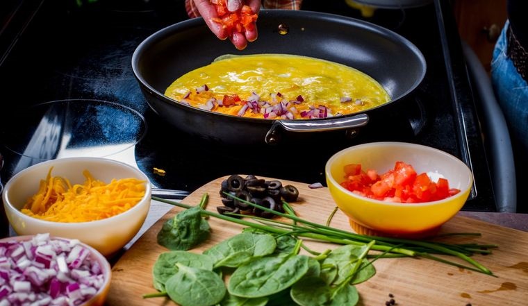 combinación de alimentos saludables