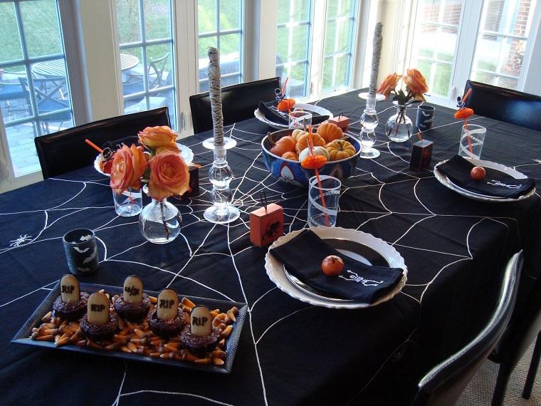 mesa-halloween-decorar-color-negro