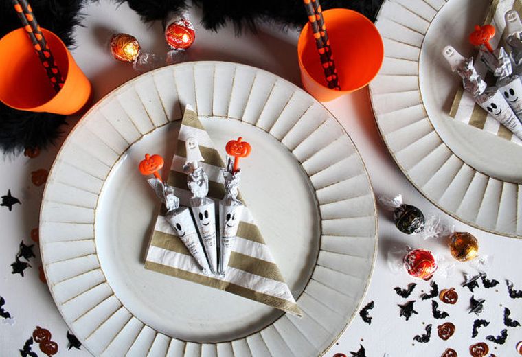 mesa halloween-estilo-naranja