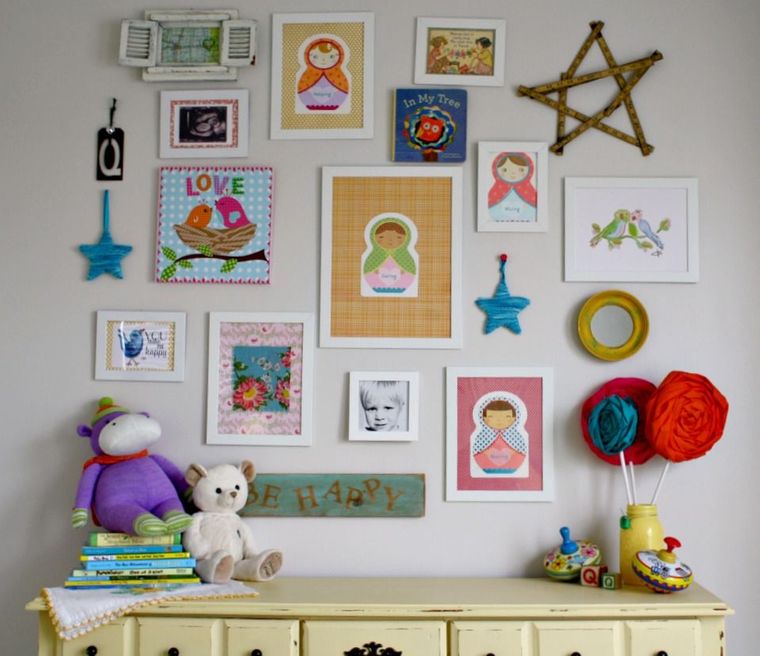decoración dormitorios infantiles cuadros