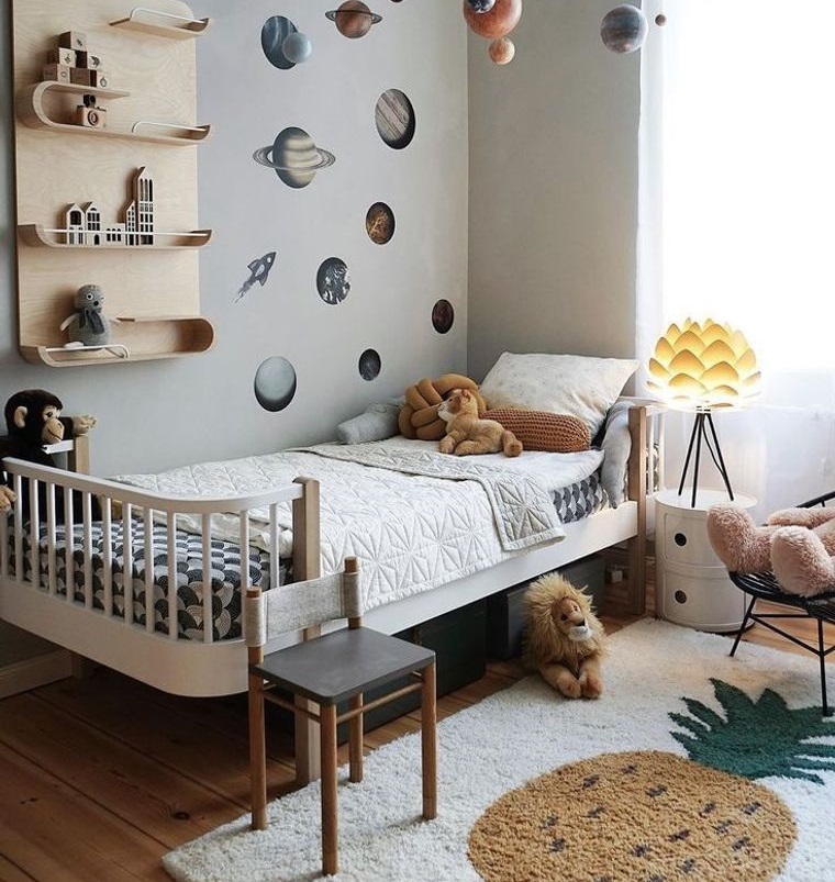 decoración dormitorios infantiles divertidos