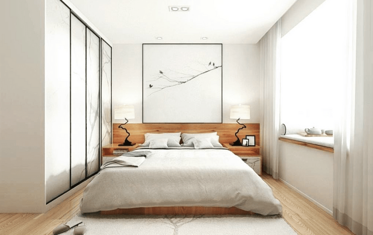 decoración zen dormitorio luz natural