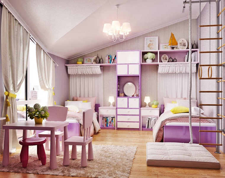 deporte en casa para niños-ideas-chicas