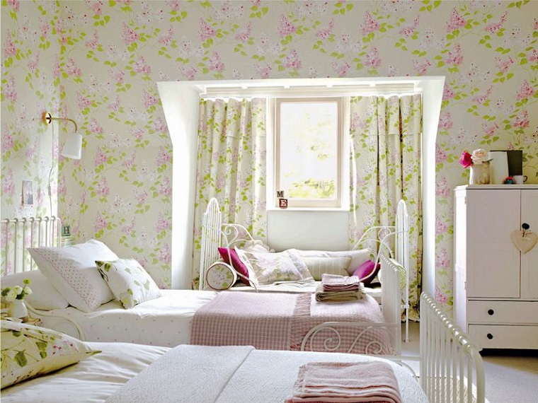 dormitorio-infantil-diseno-papel-pared