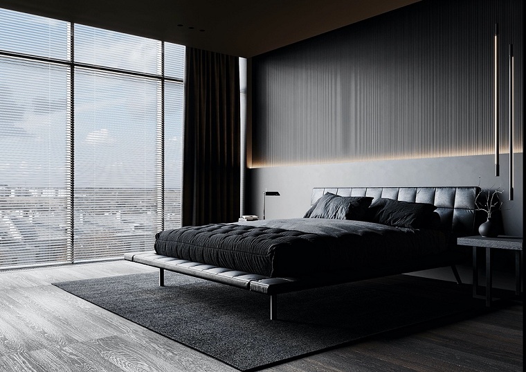 Cuartos gris con negro - Consejos de diseño y decoración