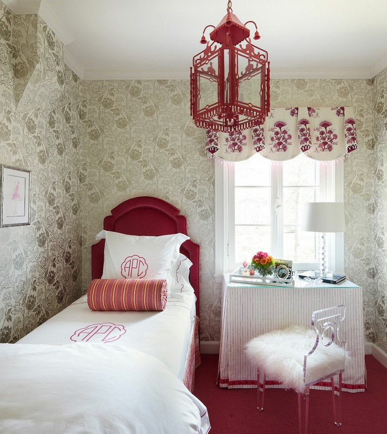 dormitorios-shabby-chic-ideas-color-rojo