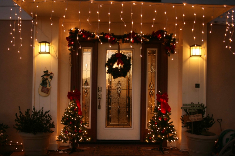 espíritu navideño luces colgantes exterior