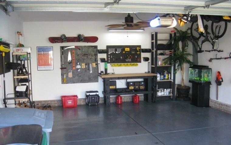 organizar garaje aprovechar paredes