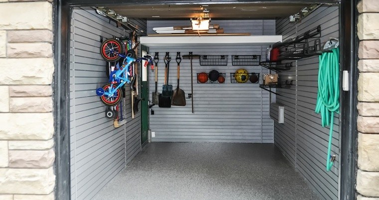 organizar garaje estrecho