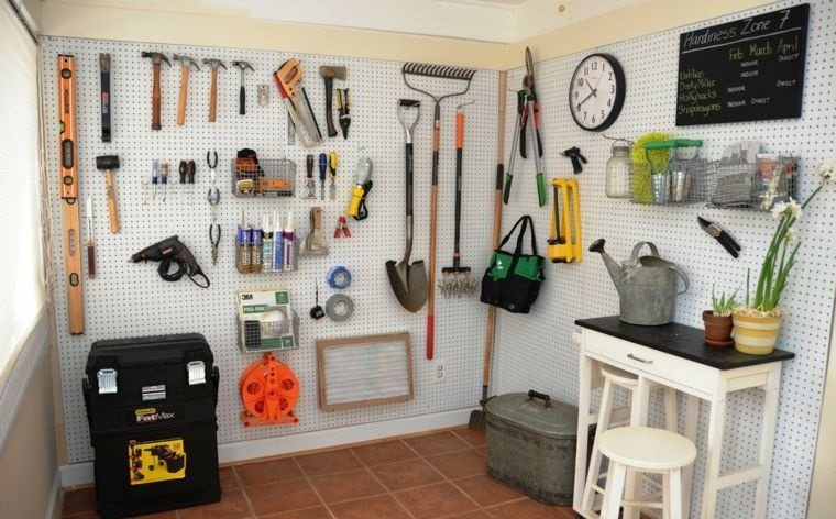 organizar garaje pequeño
