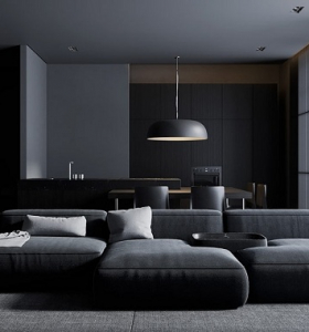 Cuartos gris con negro - Consejos de diseño y decoración