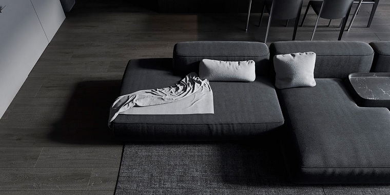 Cuartos gris con negro - Consejos de diseño y decoración