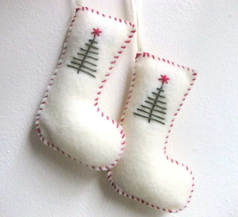 adornos navideños originales calcetines