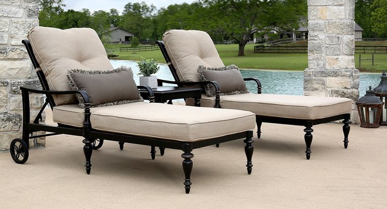 mobiliario elegante tumbonas