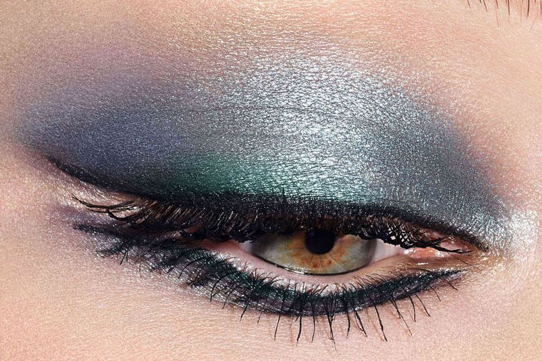 tipos de maquillaje sombras metalicas