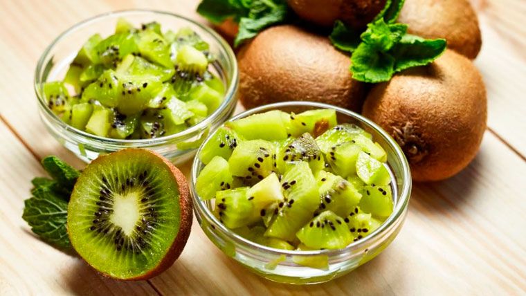 alimentación saludable nocturna kiwi