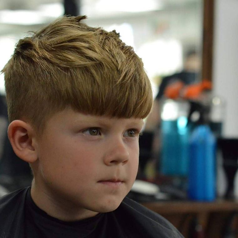 cortes de pelo para niños estilo cesar