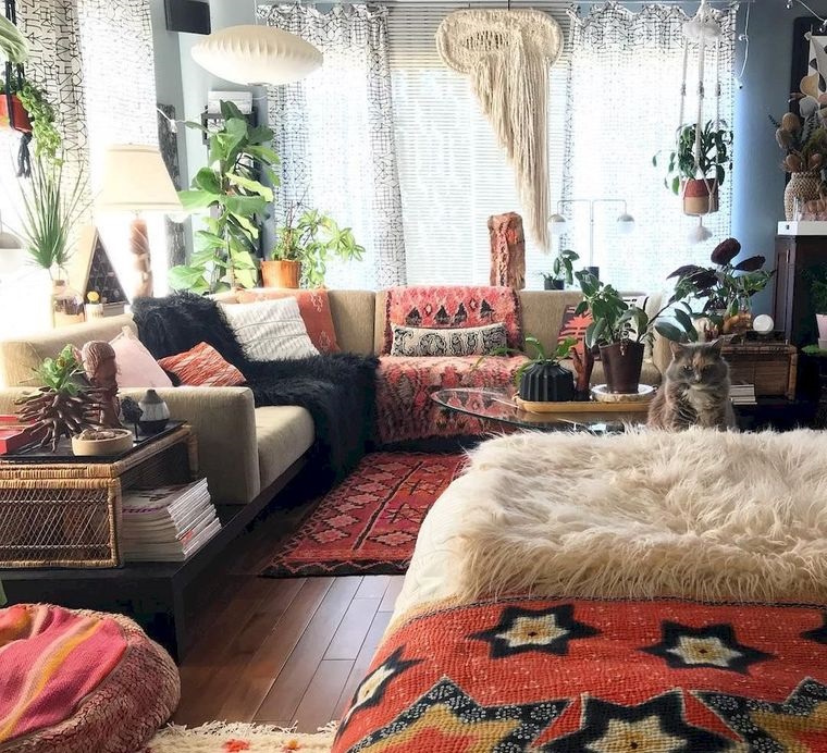 Decoración boho para interiores 2021 – Un estilo relajante lleno de