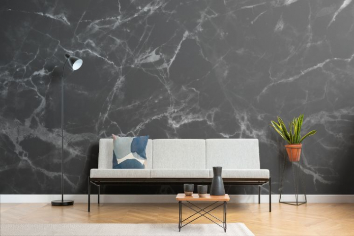 Papel tapiz en tendencia 2021 para la decoración de interiores