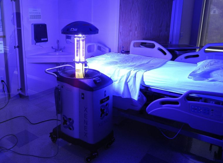 rayos ultravioleta desinfectar hospitales