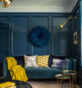 Colores que combinan con amarillo para crear un interior luminoso