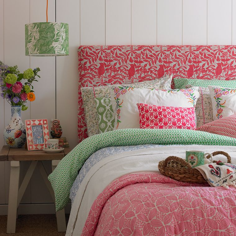 dormitorios textiles combinados primavera