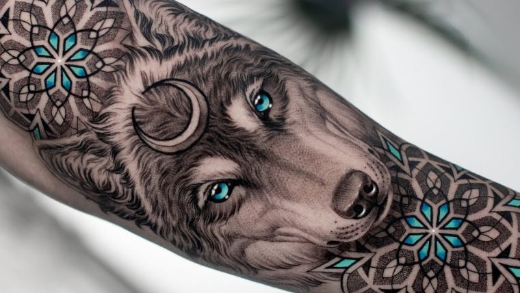 tatuajes de lobo ideas