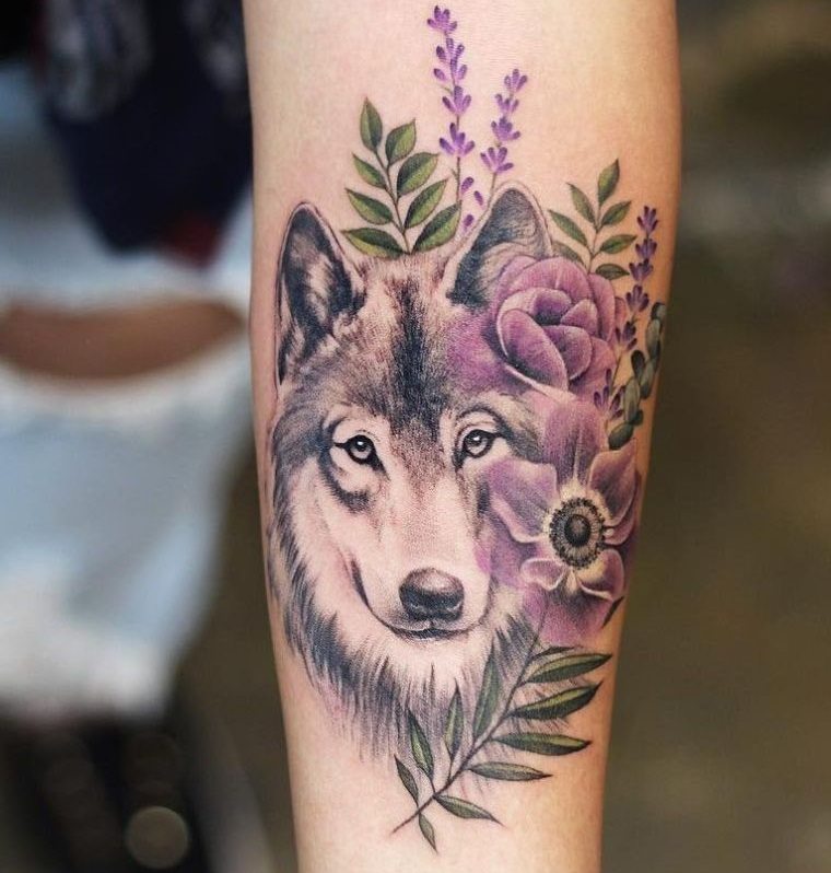 tatuajes de lobo sinonimo de lealtad
