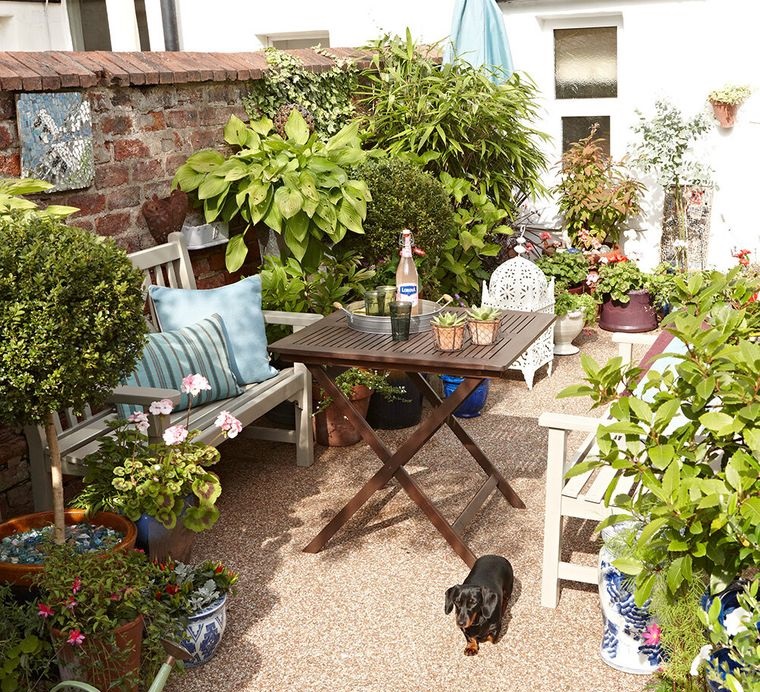 decoración de jardines para compartir