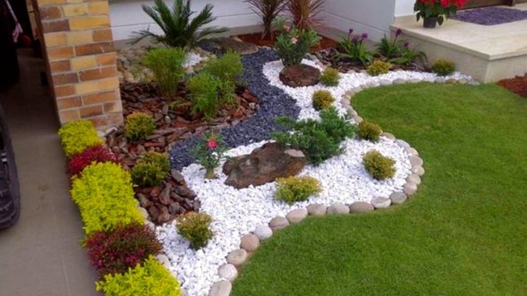 decoración de jardines pequeño rincon