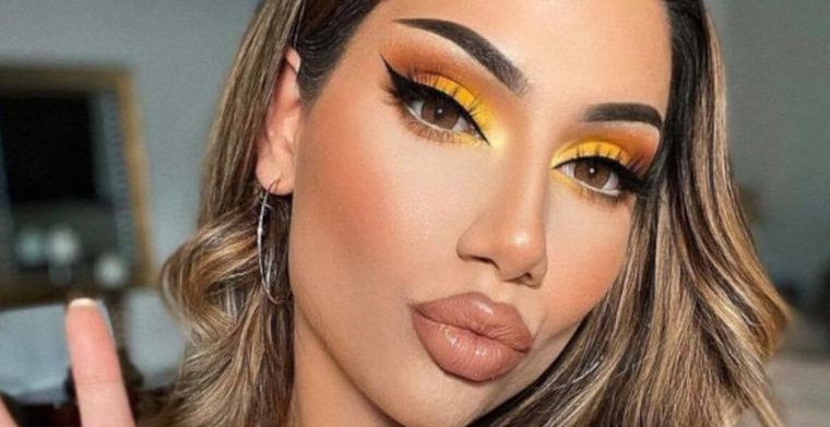 maquillaje delineado alargado