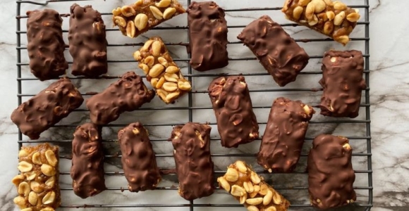 snickers veganos facil receta