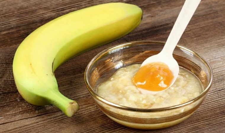 cuidado del cabello platano miel